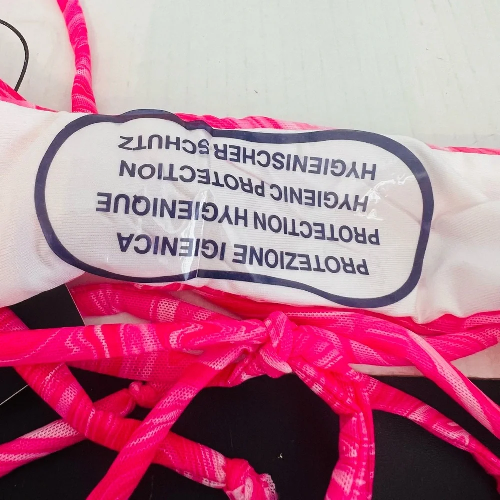 Fashion Nova Champagne And Jet Planes Bikini NWT - Picture 6 of 6